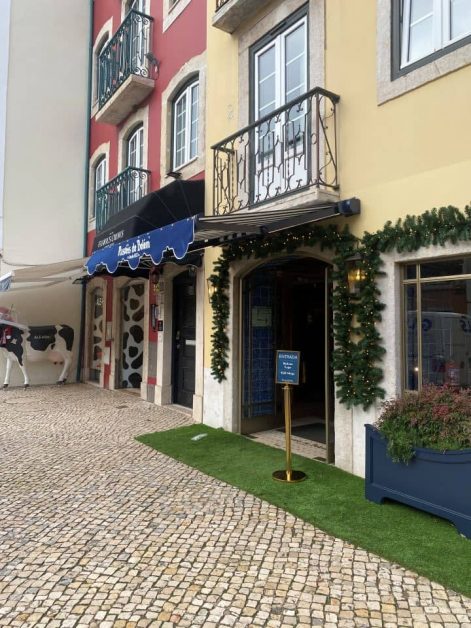 A charming street with Pasteis de Belem which serves delicious pastel de nata and is the oldest place to do so.